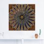 Artland Wandfolie Mandala zonnebloem - Thumbnail 2