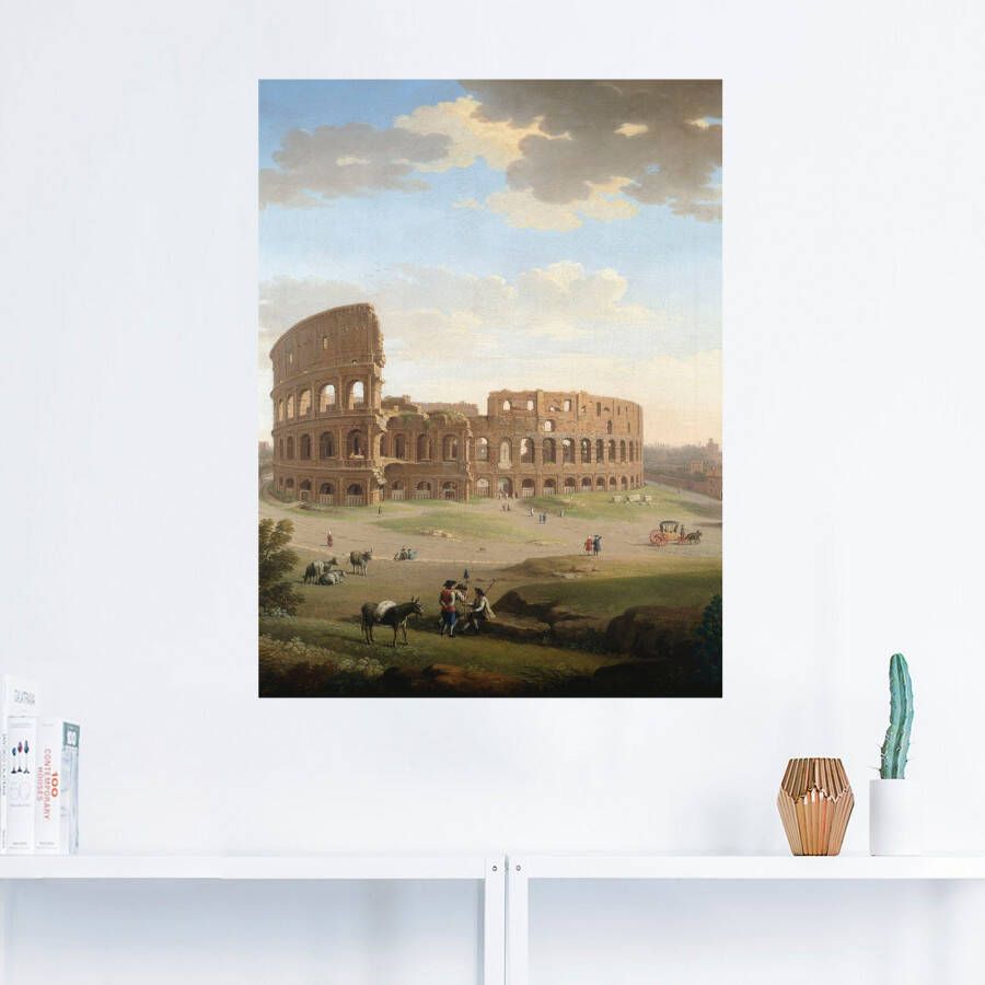 Artland Wandfolie Rome uitzicht op het Colosseum