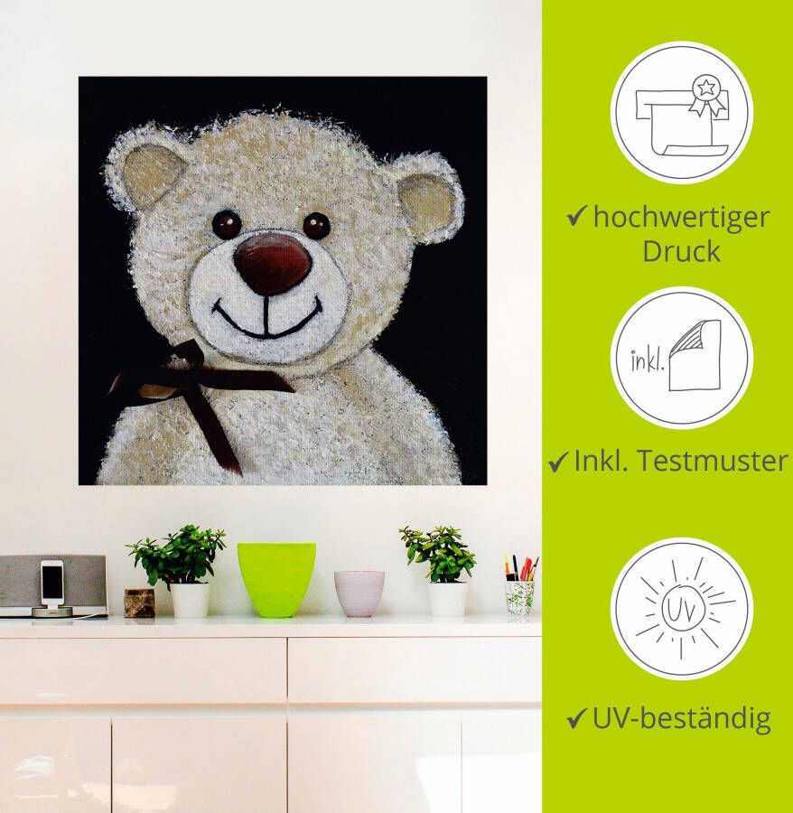 Artland Wandfolie Teddybeer zelfklevend