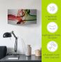 Artland Wandklok Botsing van rood en groen 3d-look geschulpt met kwarts- of radiografisch uurwerk verschillende maten - Thumbnail 8