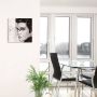 Artland Wandklok Hollywood legenden II Elvis Presley optioneel verkrijgbaar met kwarts- of radiografisch uurwerk geruisloos zonder tikkend geluid - Thumbnail 3