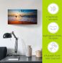 Artland Wandklok Zonsondergang en de zee 3d-look geschulpt met kwarts- of radiografisch uurwerk verschillende maten - Thumbnail 8