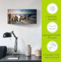 Artland Wandklok Zonsondergang strand golfbreker 3d-look geschulpt met kwarts- of radiografisch uurwerk verschillende maten - Thumbnail 6