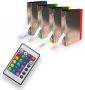 B.K.Licht Decoratieve ledverlichting LED clips RGB glasbodem verlichting glasrandlichten lampen - Thumbnail 5