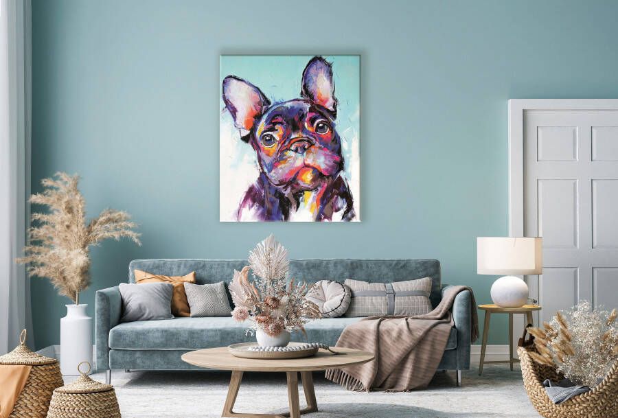 Bönninghoff Artprint op linnen Hond (1 stuk)