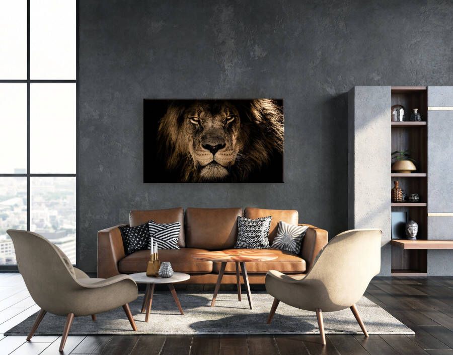 Bönninghoff Artprint op linnen Leeuw (1 stuk)