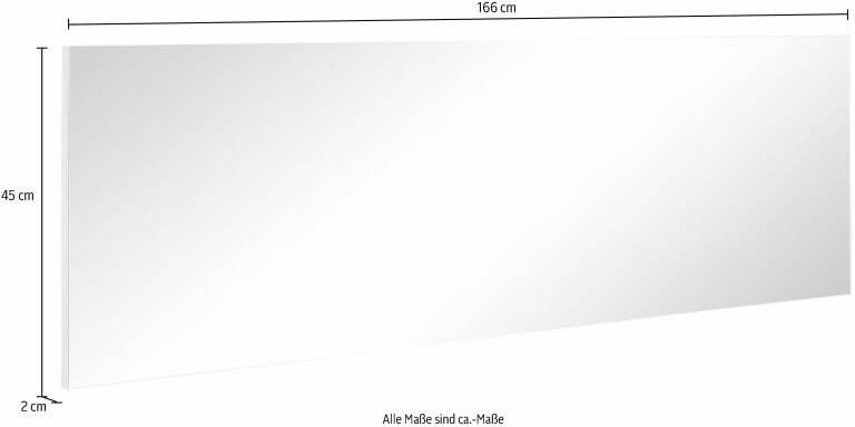 borchardt Möbel Spiegel zonder lijst