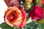 Botanic-Haus Kunstbloem Bos rozen met 5 rozen en 3 knoppen (1 stuk) - Thumbnail 3