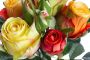 Botanic-Haus Kunstbloem Bos rozen met 5 rozen en 3 knoppen (1 stuk) - Thumbnail 3