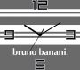 Bruno Banani Wandklok Stripes auf Alu analoog 30 cm - Thumbnail 2