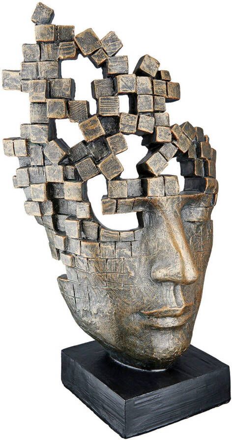 Casablanca by Gilde Decoratief figuur Skulptur "Male Mask" (1 stuk)