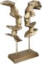 Casablanca by Gilde Decoratief figuur 2 Gesichter auf Base "Soli" H. 31cm (1 stuk) - Thumbnail 2