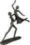 Casablanca by Gilde Decoratief figuur Design sculptuur danspaar bruin Decoratief object van metaal hoogte 17 5 cm woonkamer (1 stuk) - Thumbnail 2