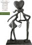 Casablanca by Gilde Decoratief figuur Design Skulptur Liebespaar (1 stuk) - Thumbnail 3