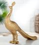 Casablanca by Gilde Decoratief figuur Dierfiguur pauw goud Decoratief object hoogte 37 cm woonkamer (1 stuk) - Thumbnail 3