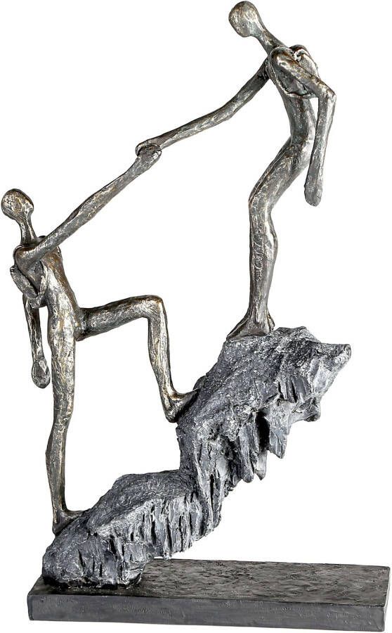 Casablanca by Gilde Decoratief figuur Sculptuur aankomst bronskleurig grijs (1 stuk)