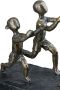Casablanca by Gilde Decoratief figuur Sculptuur In mijn armen bronskleur grijs (1 stuk) - Thumbnail 2