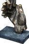 Casablanca by Gilde Decoratief figuur Sculptuur two hands bronskleur (1 stuk) - Thumbnail 2