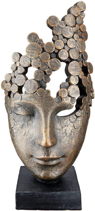 Casablanca by Gilde Decoratief figuur Skulptur "Female Mask" (1 stuk)