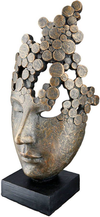 Casablanca by Gilde Decoratief figuur Skulptur "Female Mask" (1 stuk)