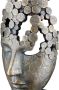 Casablanca by Gilde Decoratief figuur Skulptur "Female Mask" (1 stuk) - Thumbnail 4