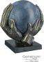 Casablanca by Gilde Decoratief figuur Sculptuur Save the World (1 stuk) - Thumbnail 4