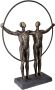 Casablanca by Gilde Decoratief figuur Sculptuur two men (1 stuk) - Thumbnail 3