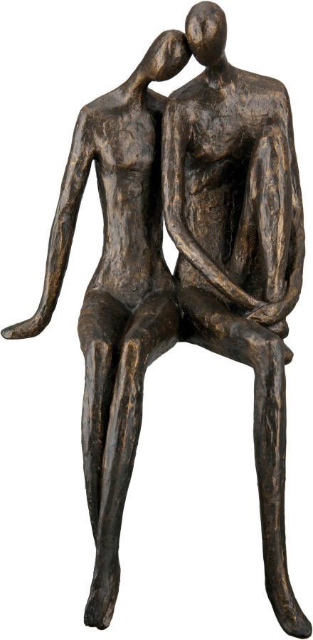 Casablanca by Gilde Decoratief figuur voor op een rand Sculptuur XL Couple (1 stuk)