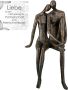 Casablanca by Gilde Decoratief figuur voor op een rand Sculptuur XL Couple (1 stuk) - Thumbnail 4