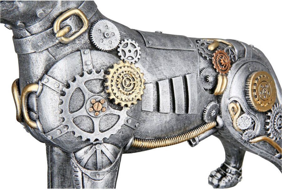 Casablanca by Gilde Dierfiguur Sculptuur "Steampunk pitbull" (1 stuk)