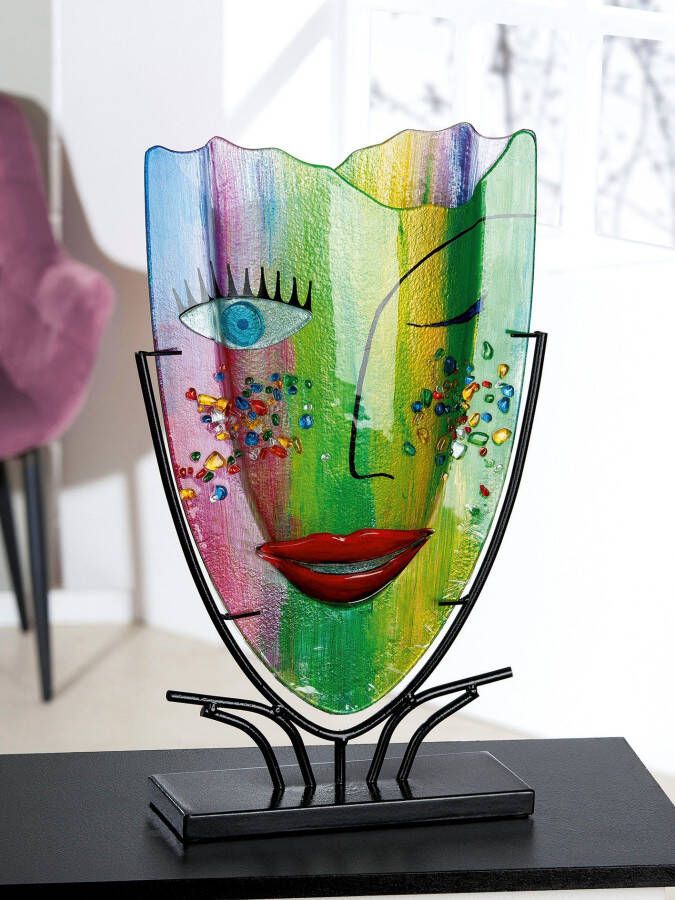 Casablanca by Gilde Siervaas Amour Vase aus Glas (1 stuk)