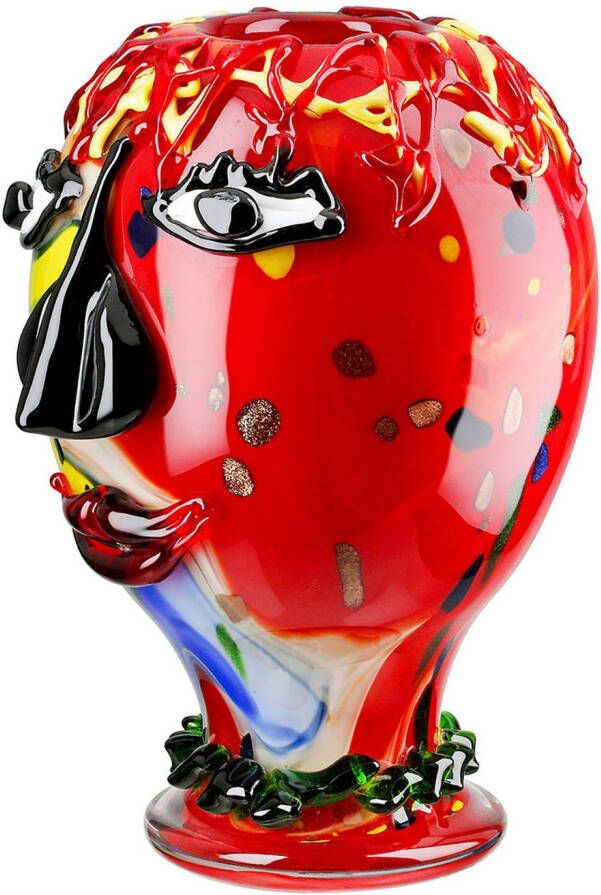 Casablanca by Gilde Tafelvaas Gezichtvaas Andrew meerkleurig H.29 cm (1 stuk)