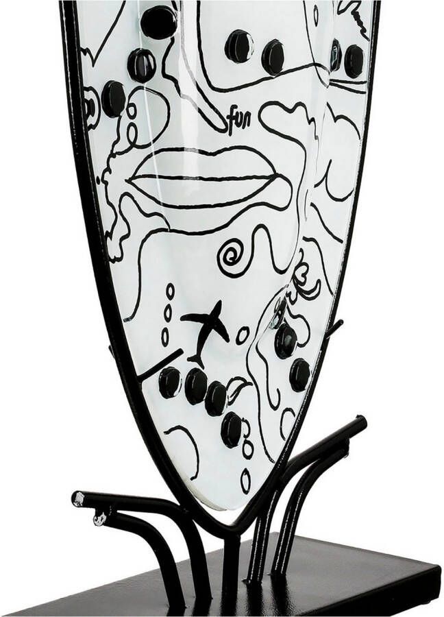 Casablanca by Gilde Vloervaas Vaas Modern Art wit H.49 cm (1 stuk)