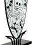 Casablanca by Gilde Vloervaas Vaas Modern Art wit H.49 cm (1 stuk) - Thumbnail 3