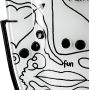 Casablanca by Gilde Vloervaas Vaas Modern Art wit H.49 cm (1 stuk) - Thumbnail 4