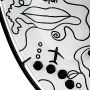 Casablanca by Gilde Vloervaas Vaas Modern Art wit H.49 cm (1 stuk) - Thumbnail 5