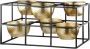 Casablanca by Gilde Waxinelichthouder 6-delige theelichthouder Frame H.14 cm (1 stuk) - Thumbnail 3