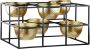 Casablanca by Gilde Waxinelichthouder 6-delige theelichthouder Frame H.14 cm (1 stuk) - Thumbnail 4
