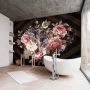 Consalnet Vliesbehang Bos bloemen strepen - Thumbnail 3