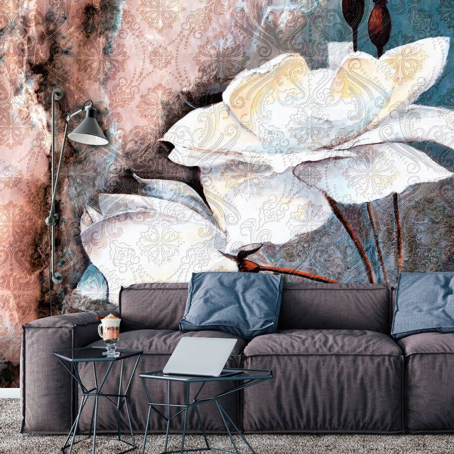 Consalnet Vliesbehang Motief met bloemen