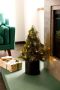 Creativ deco-boom PLATANUS kerstversiering Dennenboom als bloempot van metaal - Thumbnail 2