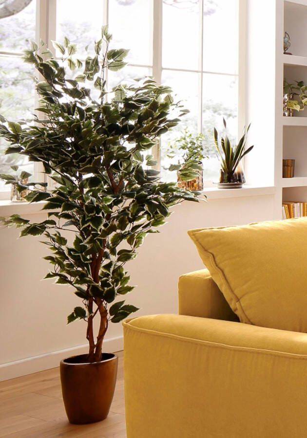 Creativ green Kunstplant Ficus Benjamini (1 stuk)