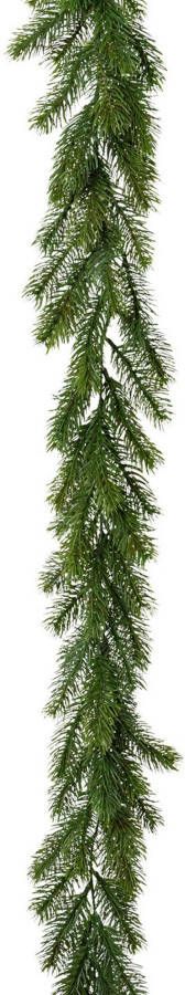 Creativ green Winterse kunstplant Kerstversiering kerstguirlande Guirlande lengte 120 cm 2-delige set (2 stuks)