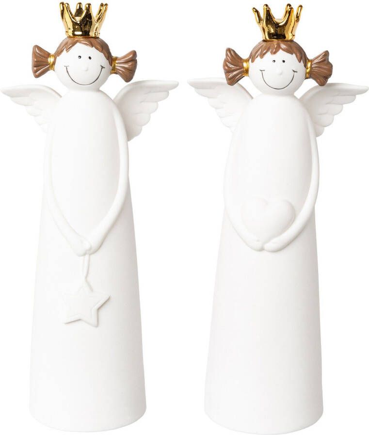 Creativ light Decoratief figuur Kerst versiering (set 4 stuks)