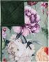 Descanso Plaid Fiori Zeer zacht knuffeldeken 130x160 cm omkeerbaar bloemen zand - Thumbnail 3