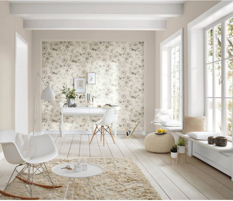 Fashion for walls Vliesbehang 10 05 x 0 53m bloemachtig patroon