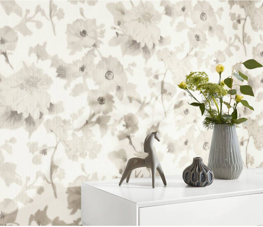 Fashion for walls Vliesbehang 10 05 x 0 53m bloemachtig patroon