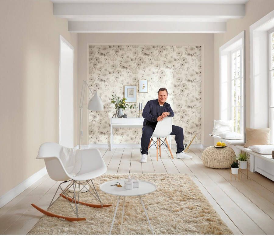 Fashion for walls Vliesbehang 10 05 x 0 53m bloemachtig patroon