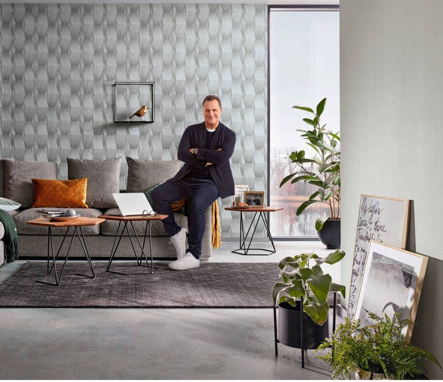 Fashion for walls Vliesbehang 10 05 x 0 53m grafisch patroon