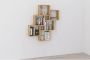 FMD Wandschap met 8 vakken artisan eikenkleurig - Thumbnail 4